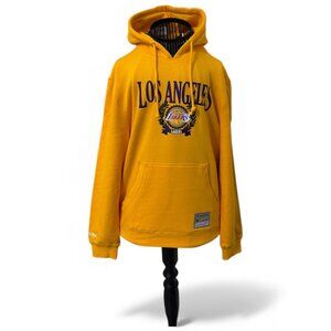 Los Angeles Lakers Gold Hoodie by Mitchell & Ness - Mens Medium - NWT